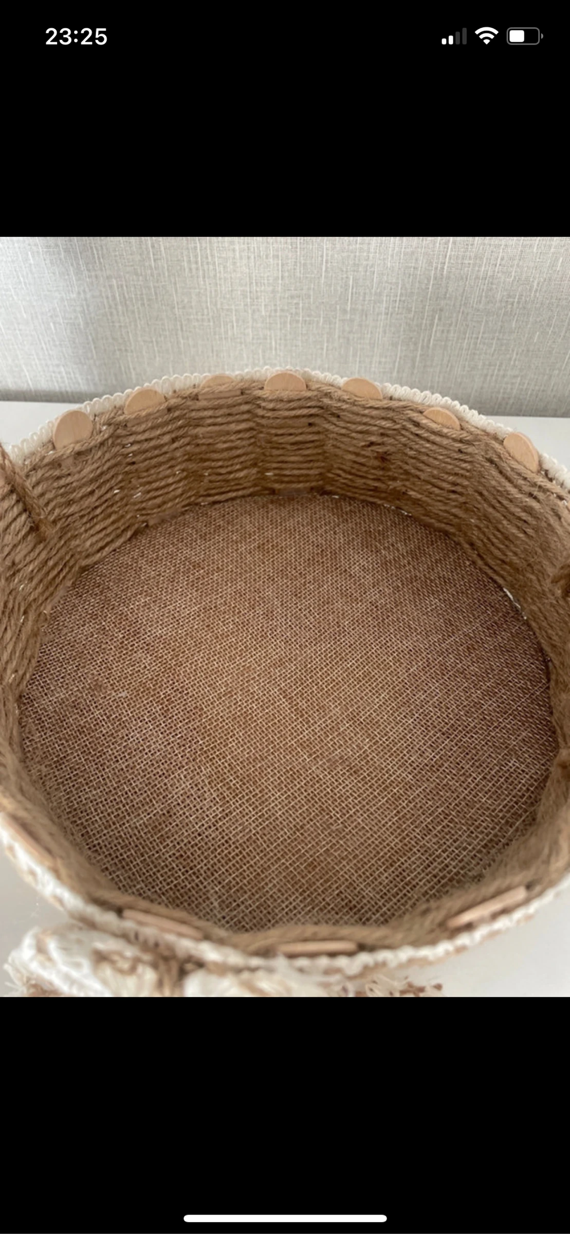 Cesta de yute – photo 4